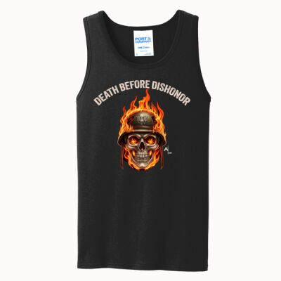 Men's Death Before Dishonor Tank Top Thumbnail